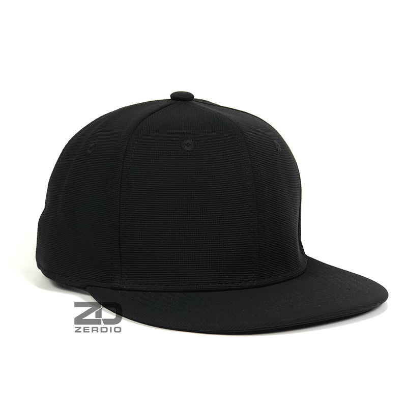 Nón snapback, mũ nam đen trơn phong cách hiphop chất liệu cao cấp