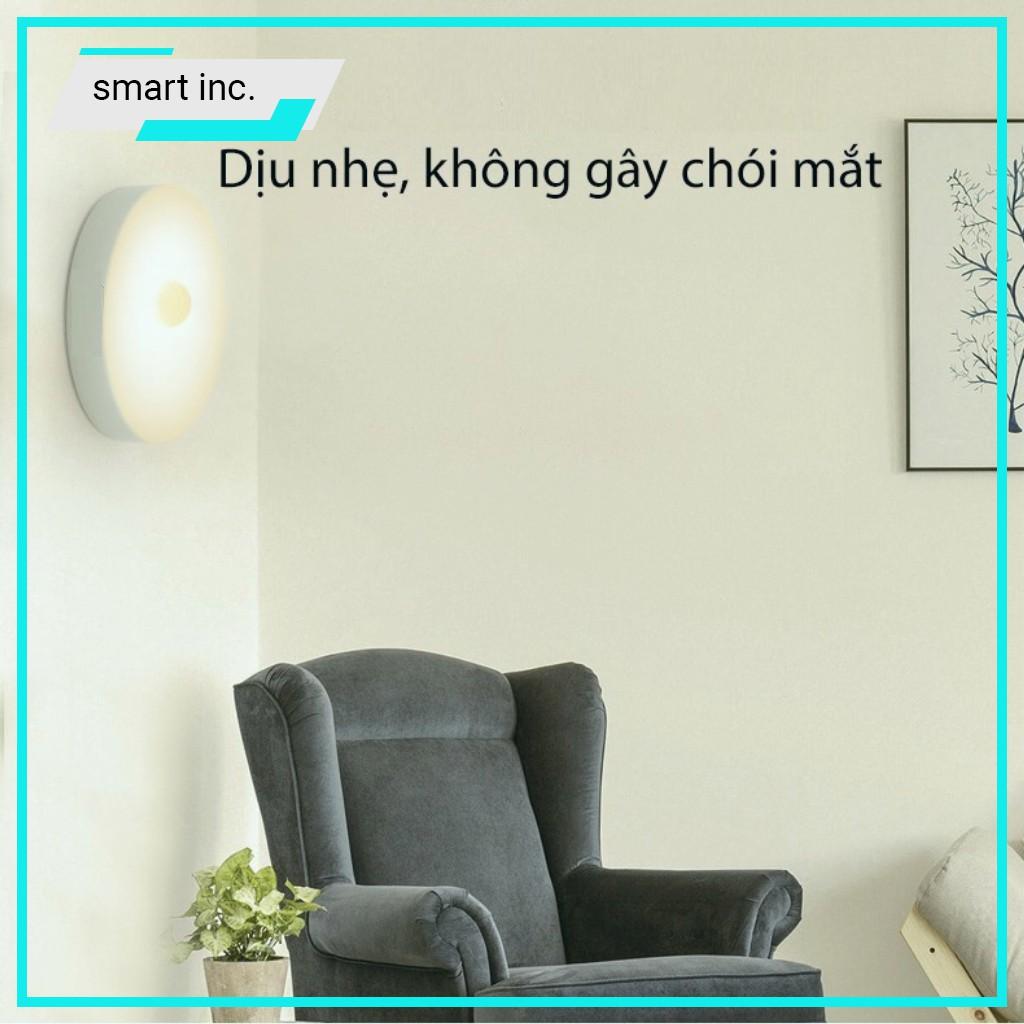 Đèn Led Ngủ Tự Sáng Ban Đêm Cảm Biến Chuyển Động Dán Tường Sạc Pin