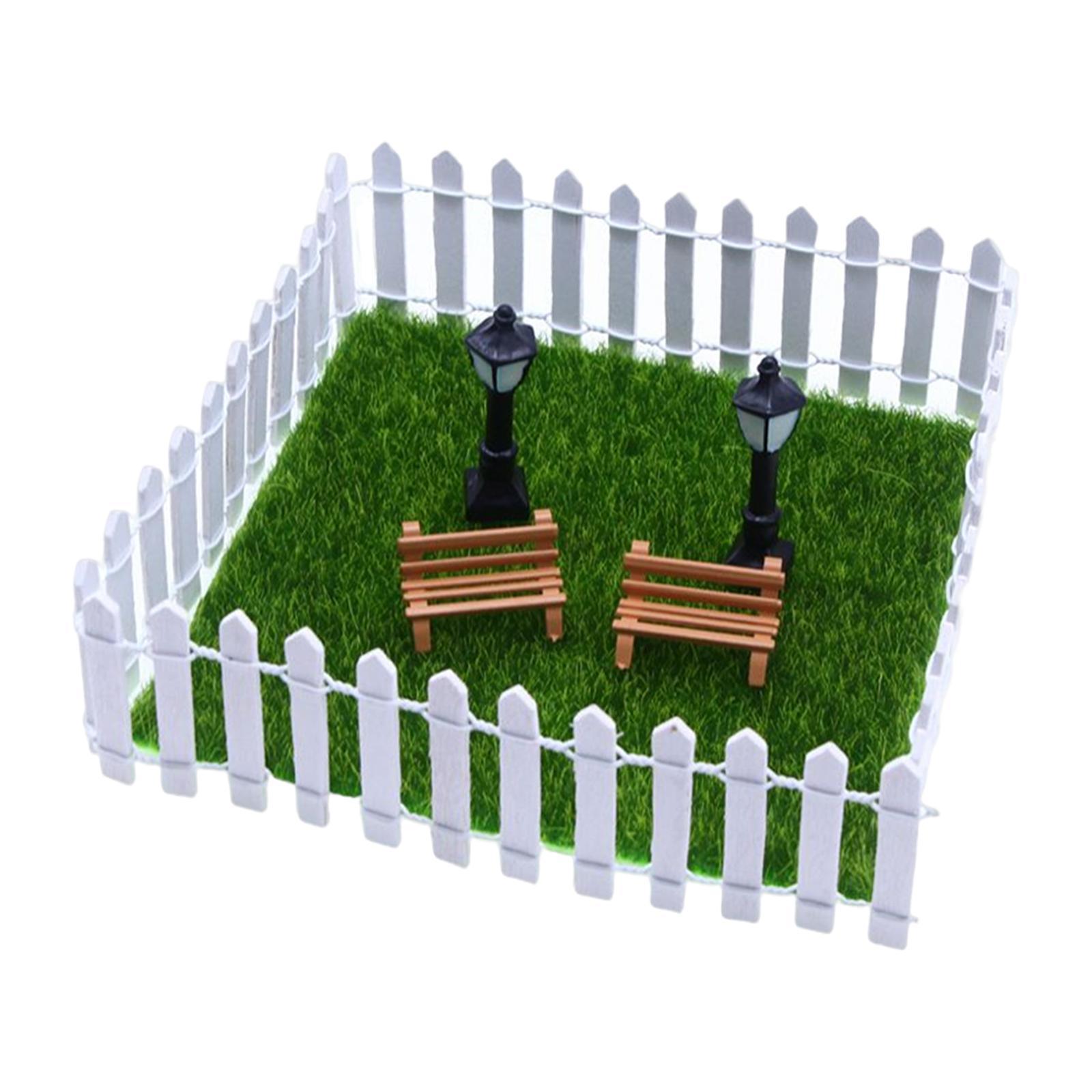 9 Pieces Lawn Furniture Doll House Display Ornament Handcraft Decor Supplies
