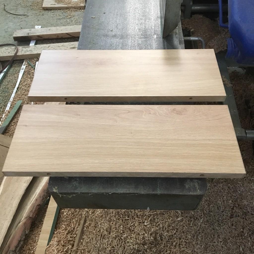 Bộ 3 kệ gỗ công nghiệp ruột vàng - kích thước 400x200mm - tặng kèm phụ kiện lắp ráp.