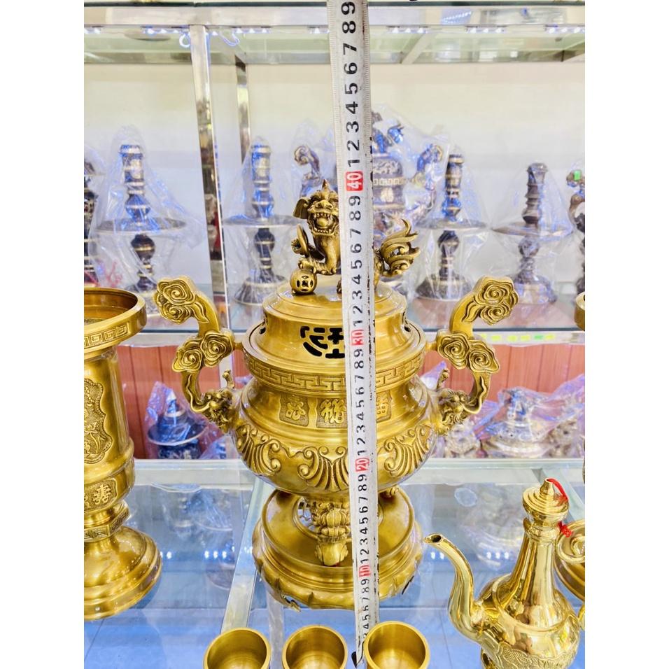 BỘ ĐỈNH 40 CM CHẤT LIỆU BẰNG ĐỒNG