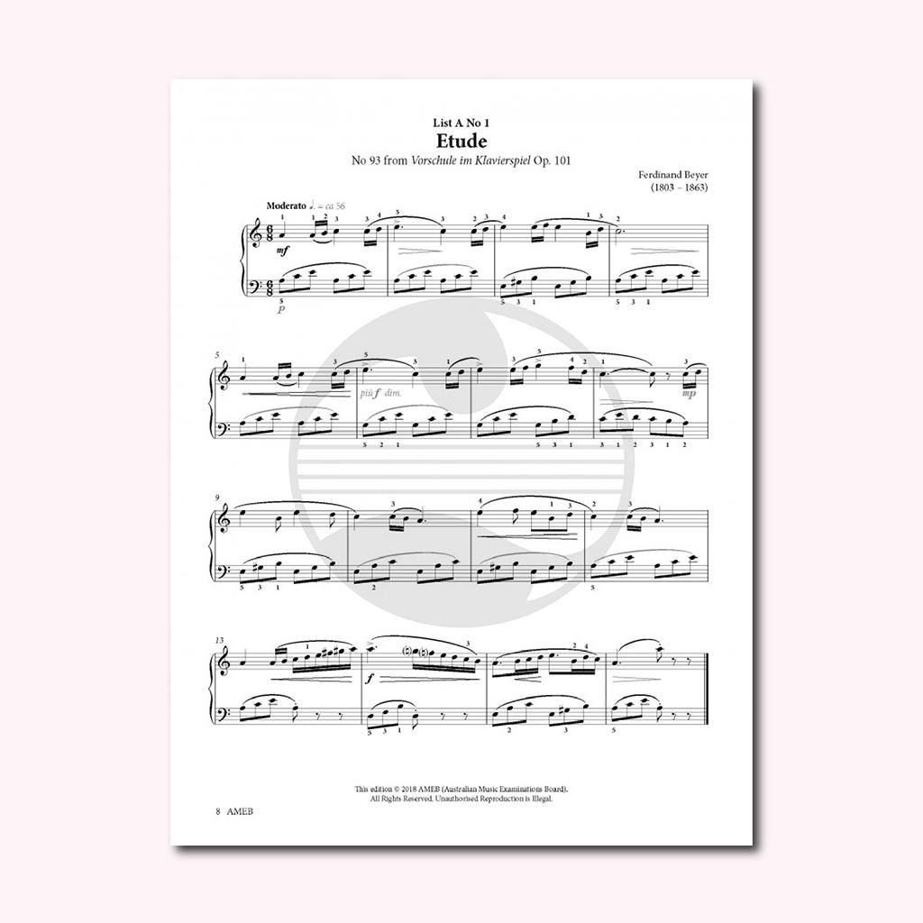 Sách Piano Series 18 Grade 1 - Trọn bộ thi Toàn diện (Comprehensive)