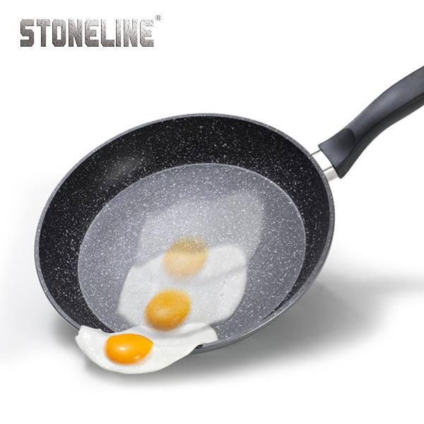 Chảo chống dính bếp từ phủ đá thiên nhiên - STONELINE - 20cm