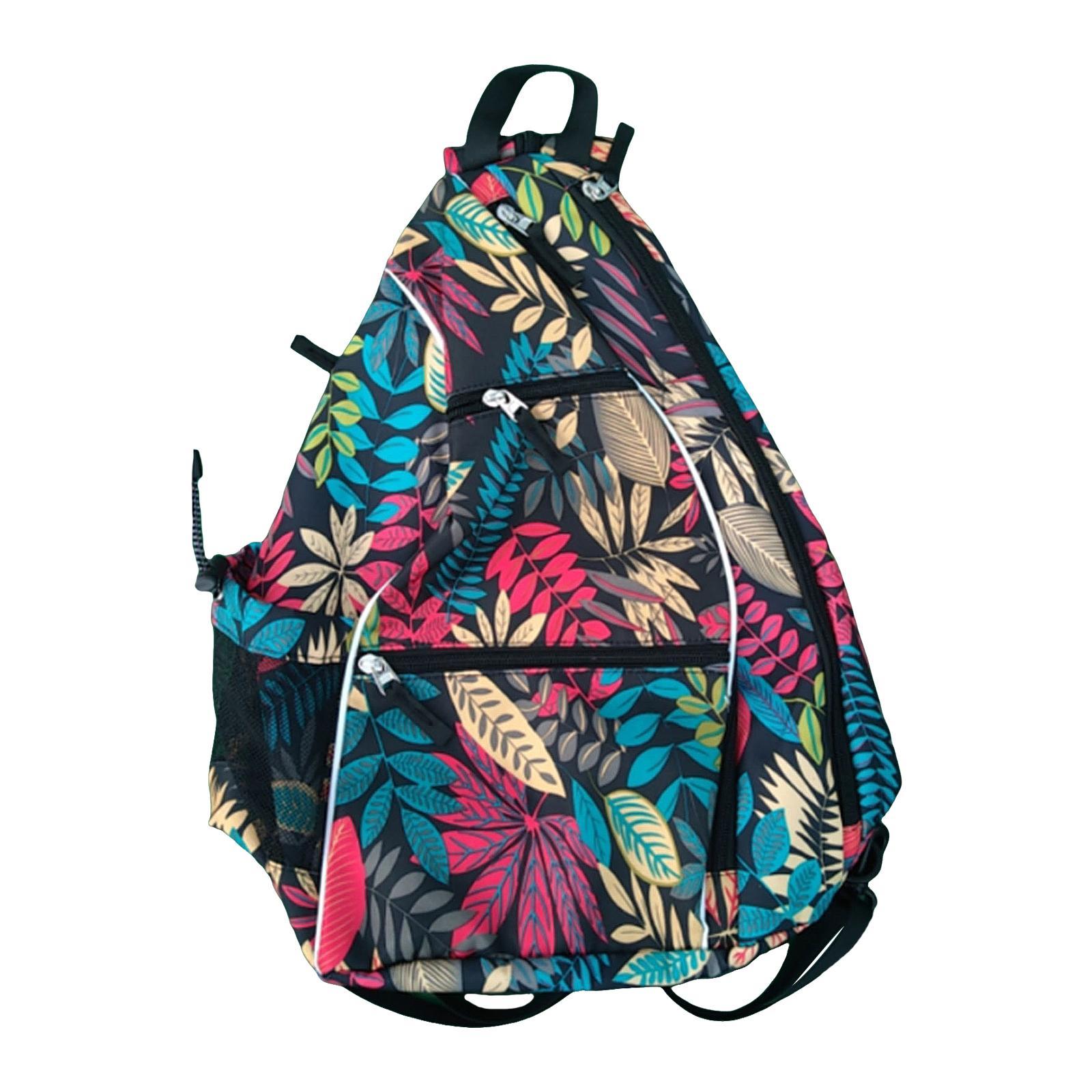 Pickleball Backpack, Pickleball Bag, Travel Pouch with Water Bottle Holder, Durable Lightweight Paddle Holder Carrying Bag for Women Men