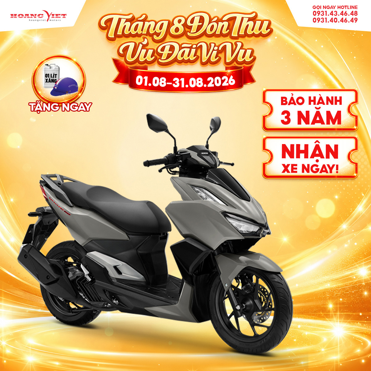 Xe Máy Honda VARIO 160 Phiên Bản Thê Thao 2023