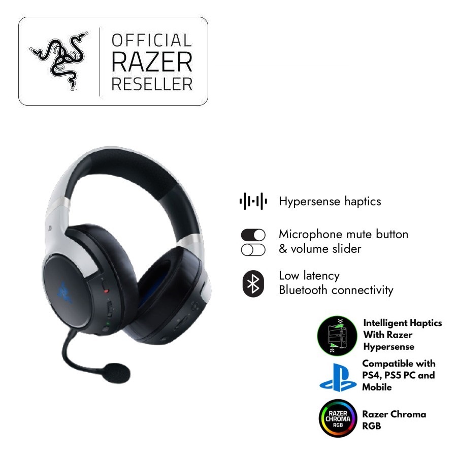 Tai nghe Razer Kaira Pro HyperSpeed-Licensed PlayStation 5