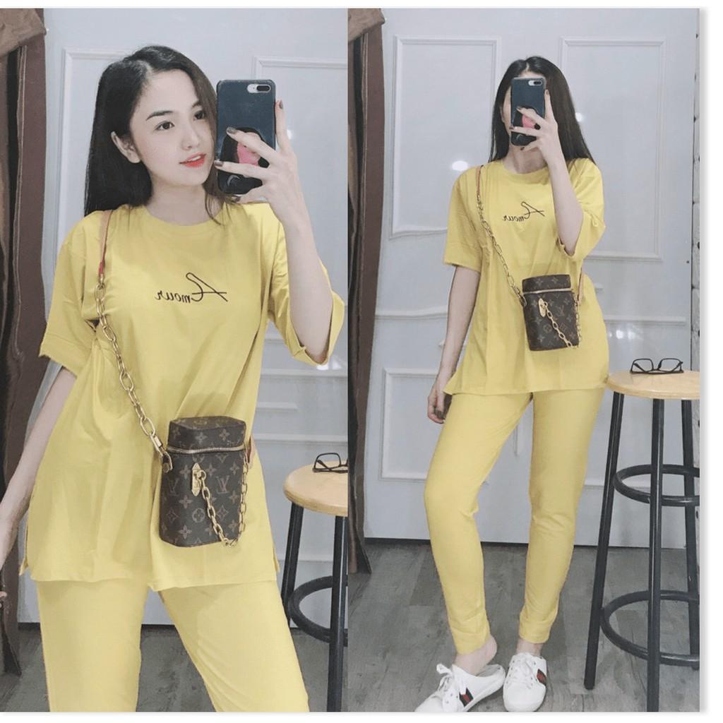 SET BỘ THUN NỮ,CHẤT LIỆU VÃI THOÁNG MÁT VÀ CO GIẢN 4C THỜI TRANG LANO STORE 99