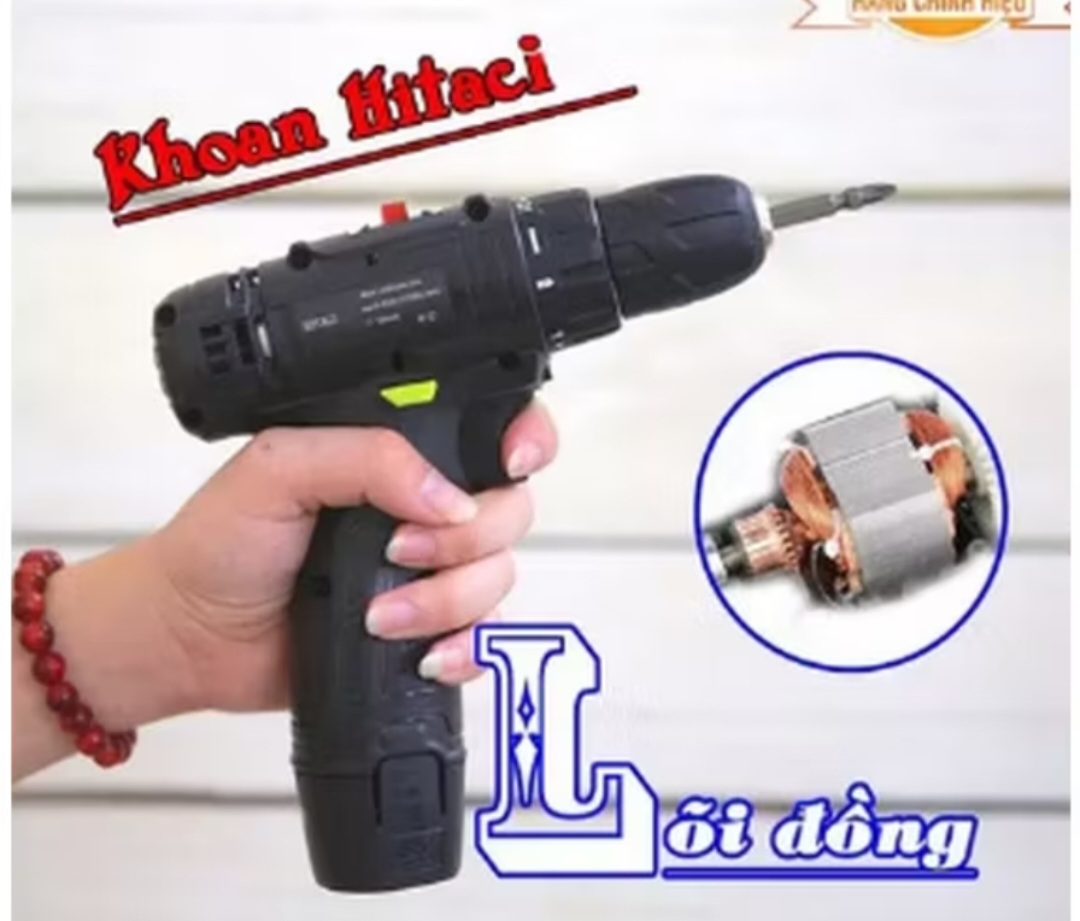 MÁY KHOAN PIN BẮT VÍT CẦM TAY ĐA NĂNG CAO CẤP CHO MỌI GIA ĐÌNH