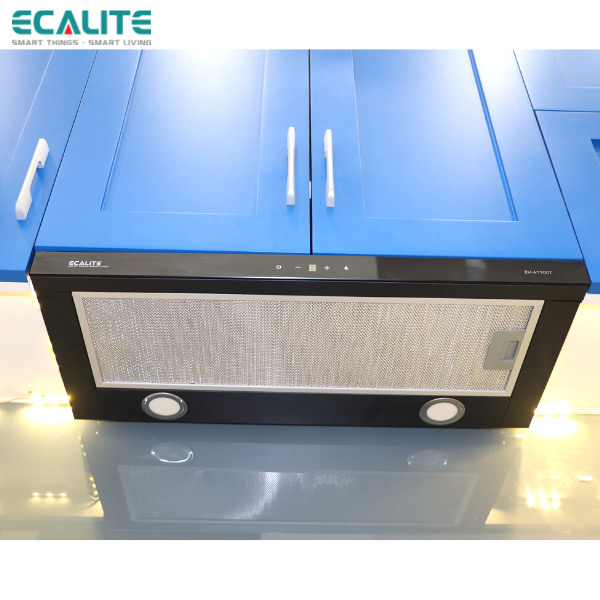 Máy Hút Mùi Âm Tủ Ecalite EH-AT700T - Công Suất Hút Mạnh 750 m3/h - Điều Khiển Cảm Ứng - Hàng Chính Hãng