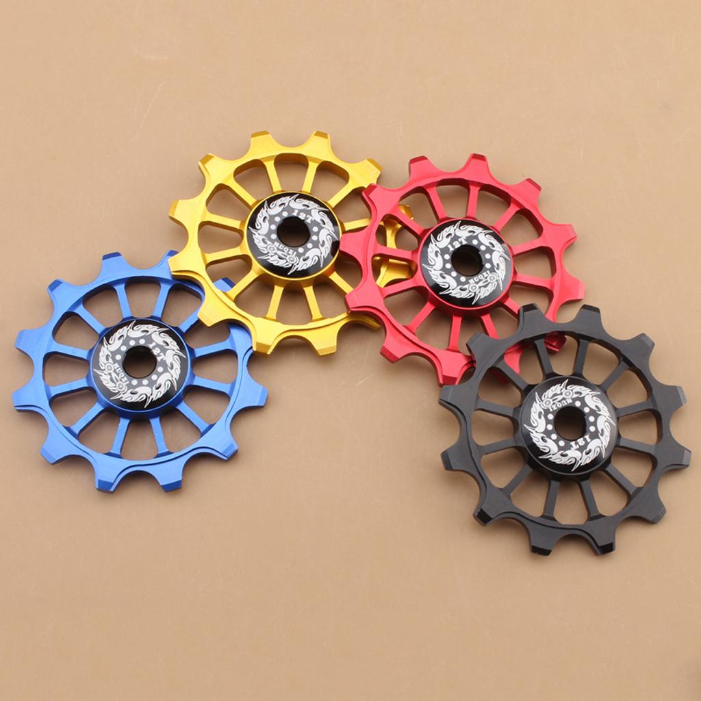 Derailleur Pulley 12T Rear Derailleur Jockey Wheel for Road Bike, Mountain Bike, MTB, BMX