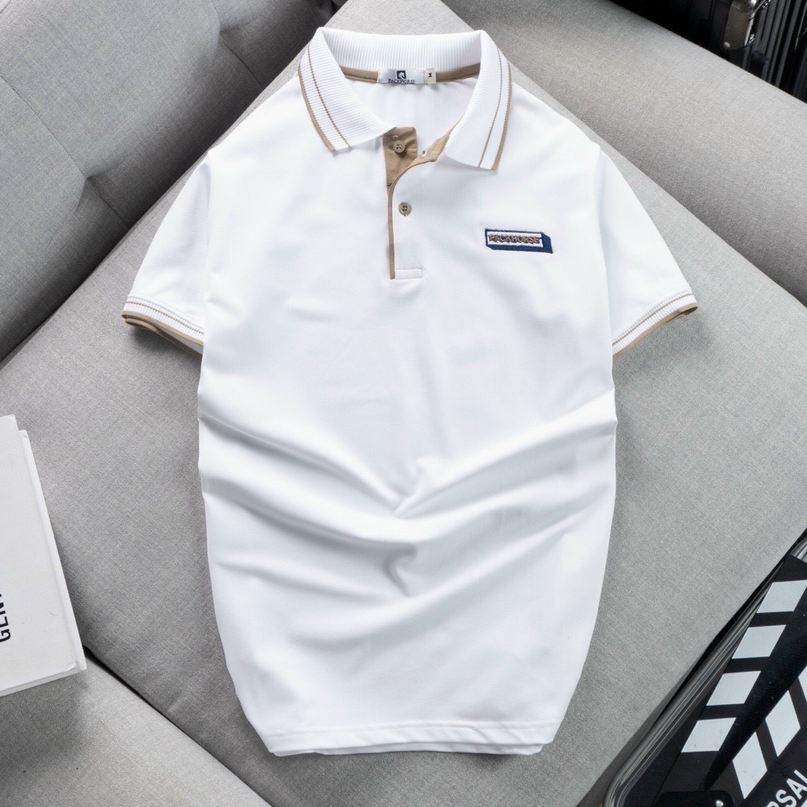 Áo thun polo nam, áo thun cá sấu nam có cổ bẻ trẻ trung niên big size 3xl CS10