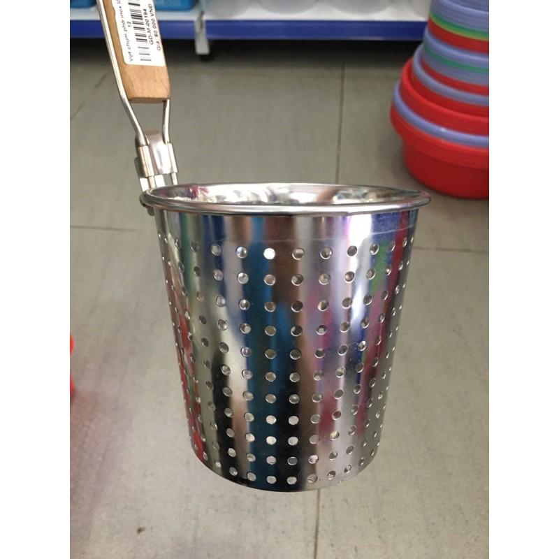 Vá trụng phở inox lỗ nhỏ