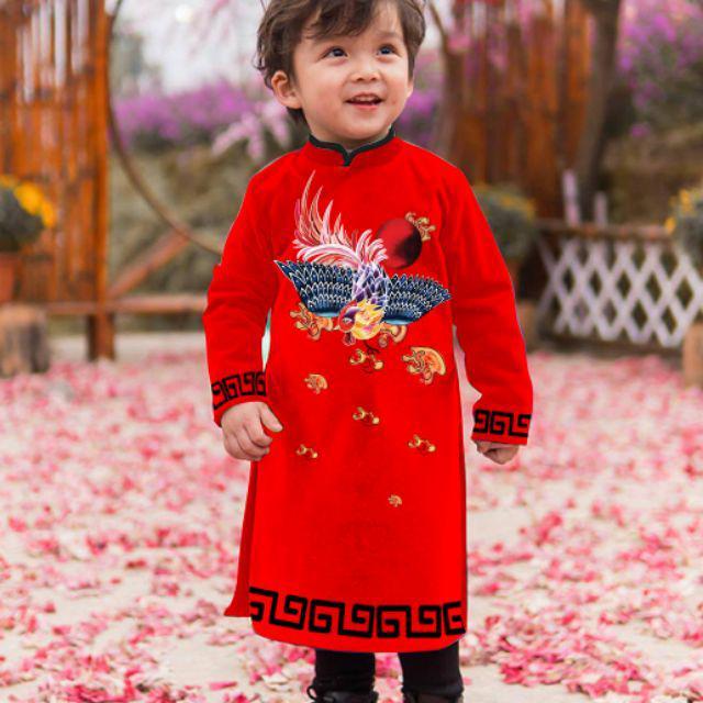 Áo dài bé trai