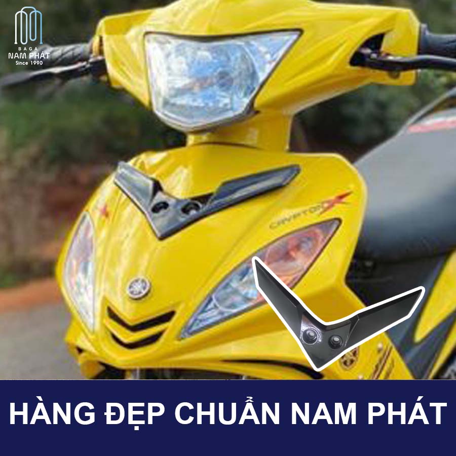 Chữ V gắn mặt nạ Exciter 2010
