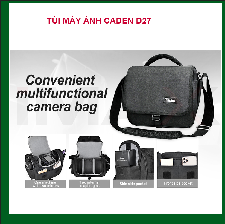 TÚI MÁY ẢNH CADEN D27