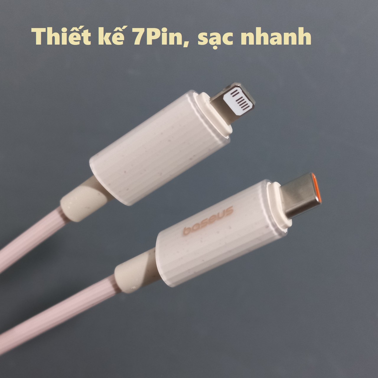 Dây sạc nhanh cho iP Type C to iP PD20W vật liệu thiên nhiên siêu bền Baseus Habitat CB000058 _  Hàng chính hãng