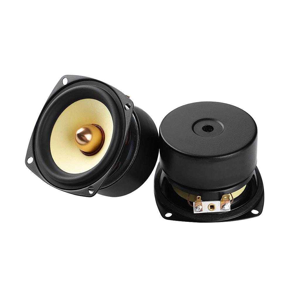 AIYIMA 2PCS 3 inch loa toàn diện Color: Square 8 Ohm