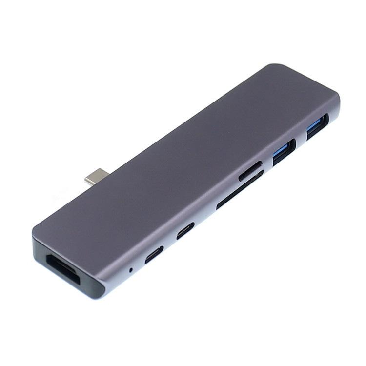 Ưu đãi đặc biệt đế cắm type-c 4k thích hợp cho trung tâm macbook Đế cắm bảy trong một Bộ chuyển đổi HDMI