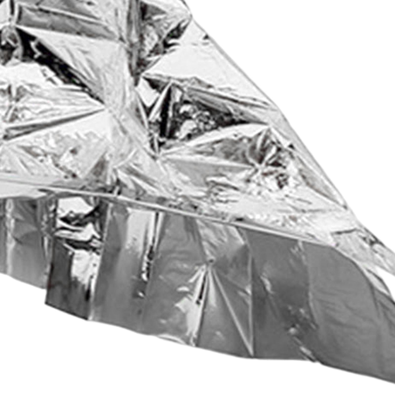 5 Pieces Thermal Blanket 130*210cm Foil Space Blanket for First Aid