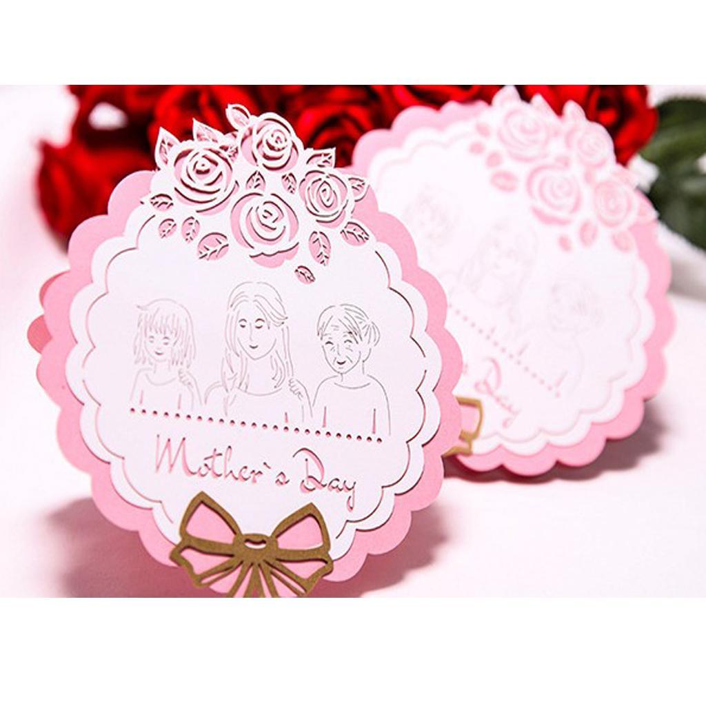 Sweet Freestanding Mothers Day Gift Card Greeting Cards Invitation Card Thank