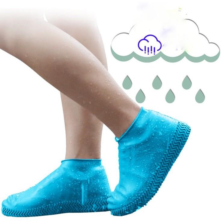 Giày đi mưa chống nước, chống bụi bẩn silicon có size
