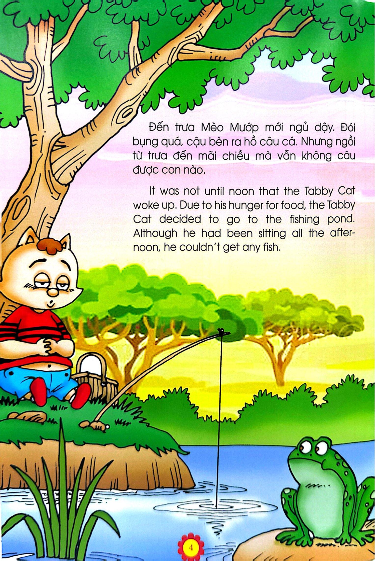 Sách - Truyện Kể Tuổi Thần Tiên - Song Ngữ Anh-Việt - Anh Chàng Mèo Mướp