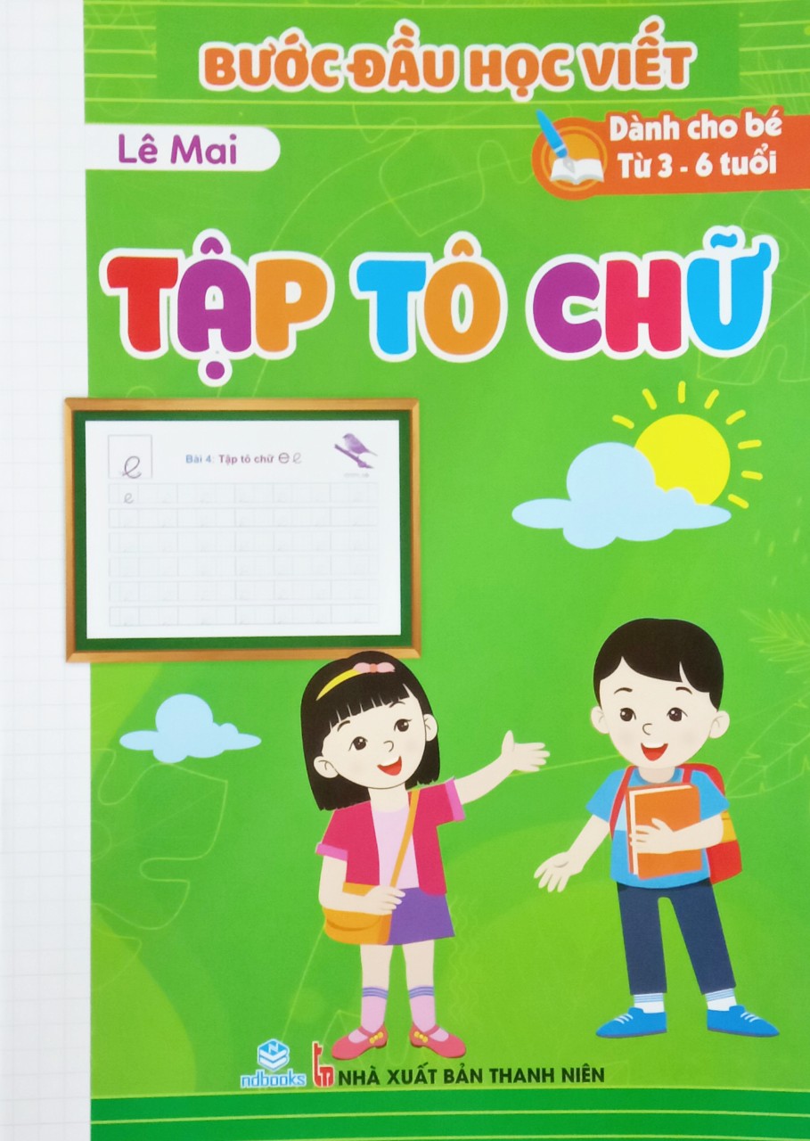 Bước đầu học viết - tập tô chữ