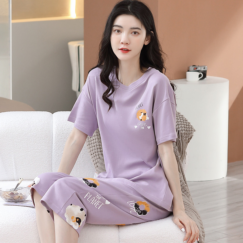 Quần áo mặc nhà cotton 5623