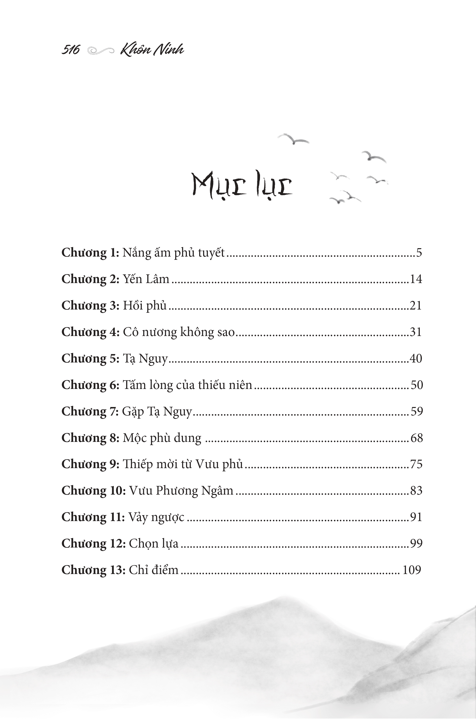 Sách Khôn Ninh tập 1 - Thời Kính
