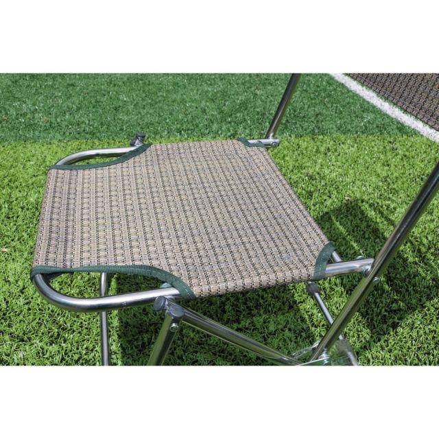 Ghế xếp inox lưng cao bảo hành 12 tháng