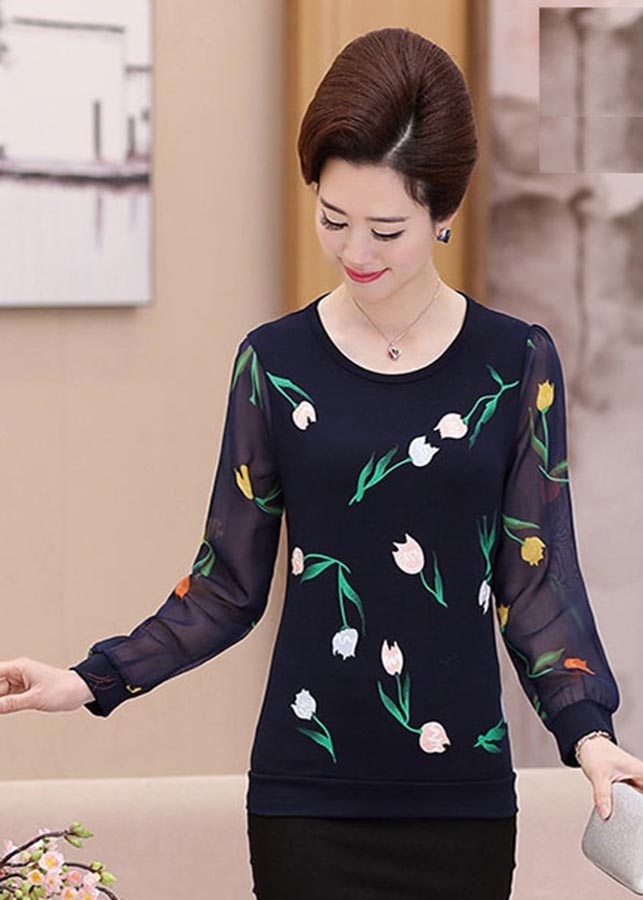 Bộ Đồ Mặc Nhà Cho Người Trung Niên, Người Lớn Tuổi NGT18D