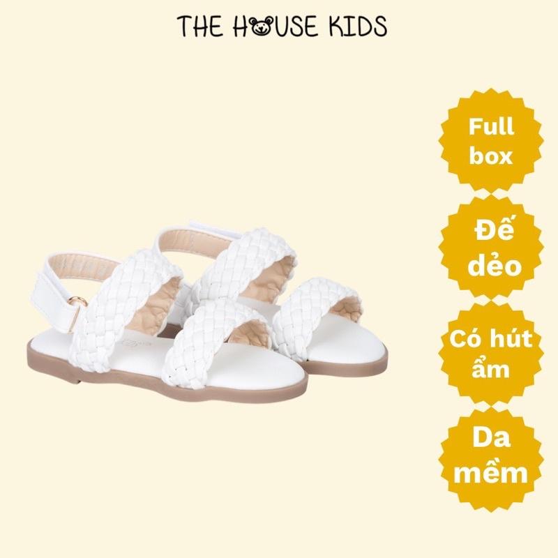 Sandal Cho Bé Gái Sandal Trẻ Em CC THE HOUSE KIDS Đan Màu