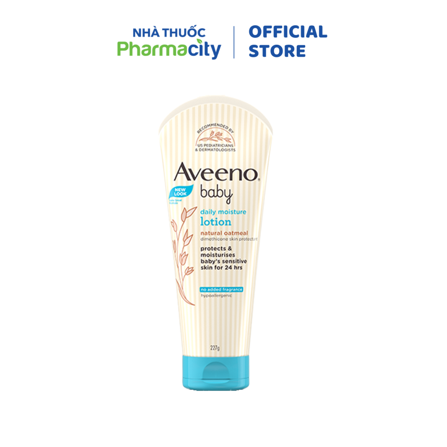Sữa dưỡng thể hàng ngày Aveeno Baby Daily Moisture Lotion (227g)