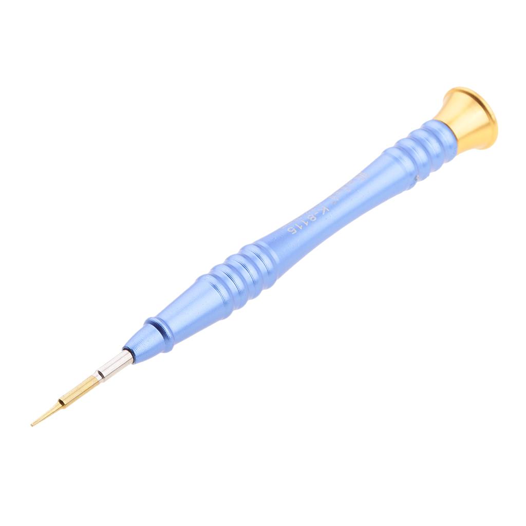 Precision 2.0mm Cross Screwdriver Hand Tools Professional Repair for iPhone X / 8 / 7, Plus, Cell Phone, Macbook, Laptop, PC, Blue