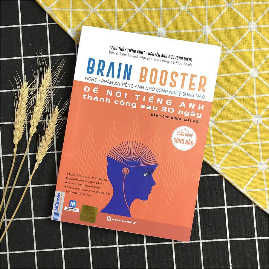 Sách - Brain Booster - Nghe - Phản Xạ Tiếng Anh Nhờ Công Nghệ Sóng Não