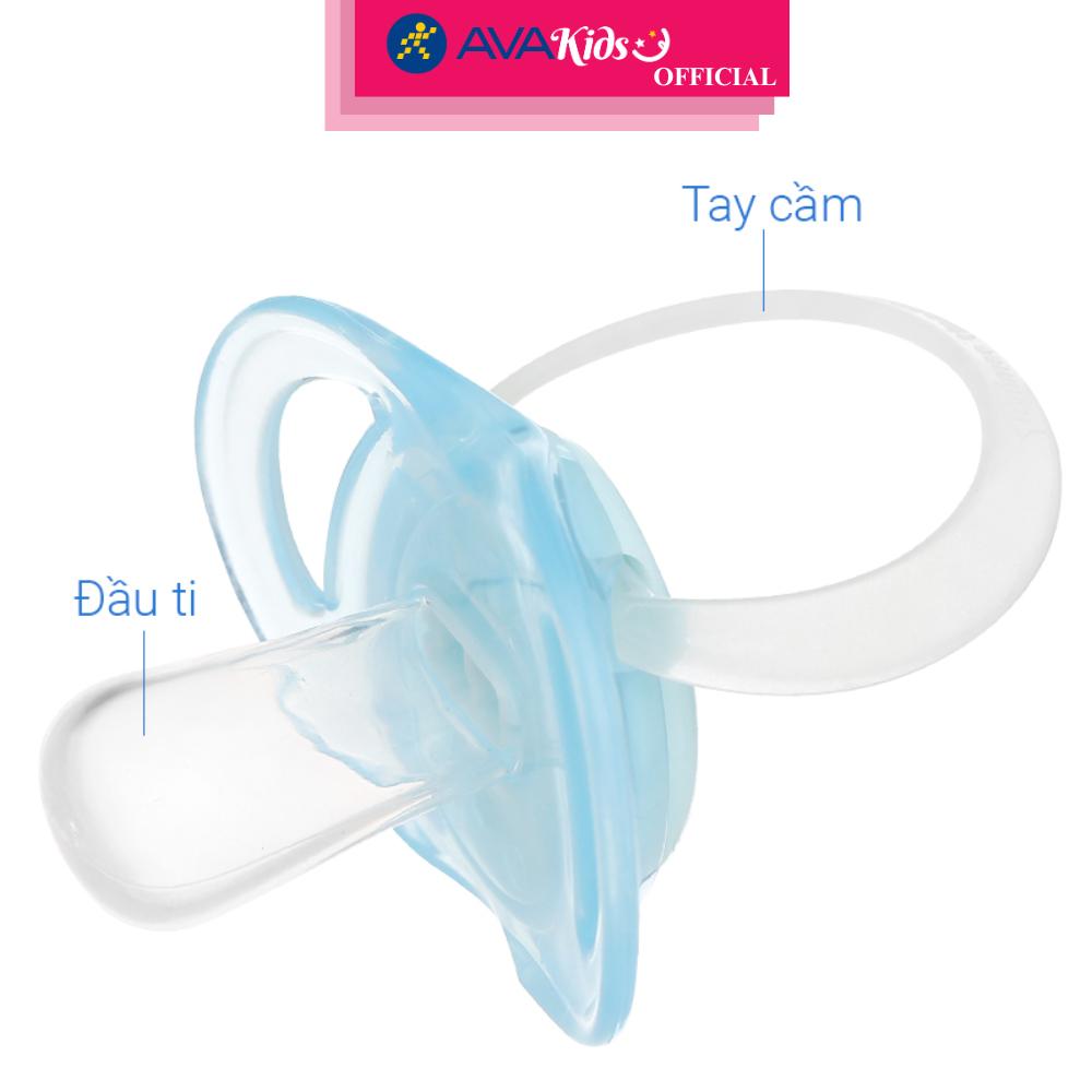 Bộ 2 ti ngậm TOMMEE TIPPEE dạ quang Night Time (0 - 6 tháng) - Màu ngẫu nhiên - Hàng Chính Hãng