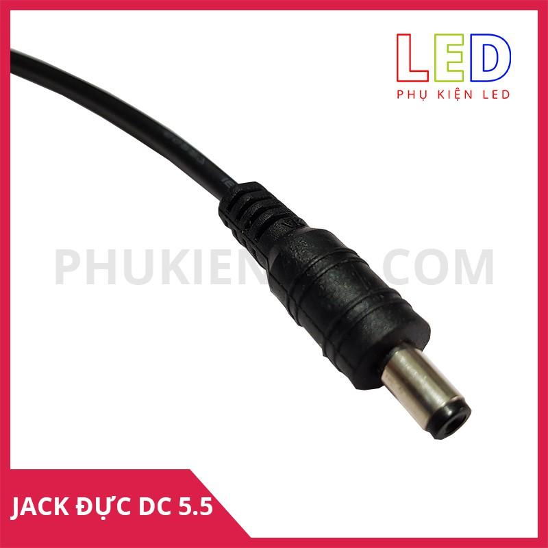 Jack DC 5.5 đực có dây