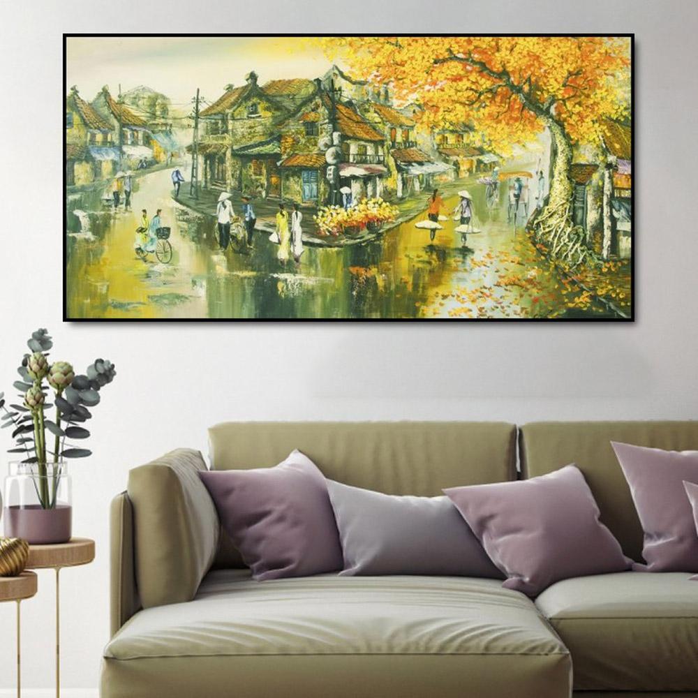 Tranh Treo Tường Con Phố Xưa 4