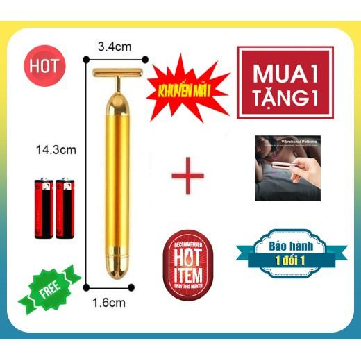 (Mua 1 Kèm Quà 1) Bút Mát Xa Rung Cầm Tay Mát Xa Mát Mạnh Pin Sạc 102 Cao Cấp 12 Cấp (Hàng Mới 100% Có Sẵn) FMA1066