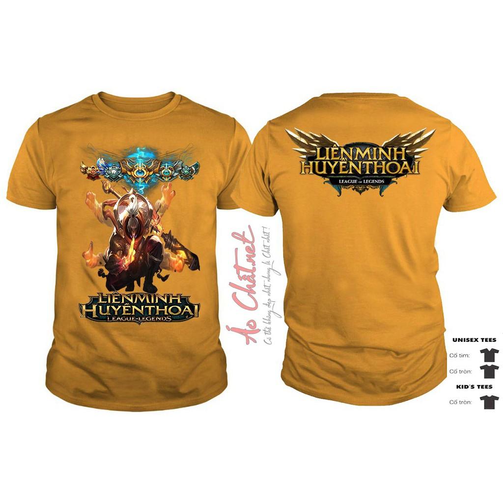 Áo Thun Liên Minh JAX SIÊU PHẨM Cực Đẹp, Hàng Bao Chất - ÁO LOL, JAX TSHIRT