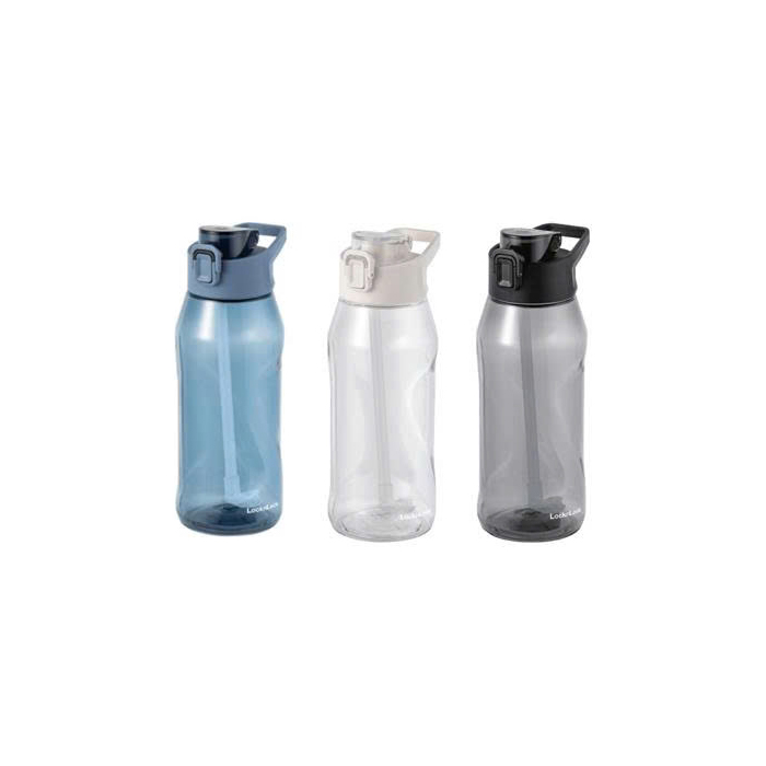 Bình Nước Nhựa LocknLock One Touch Sports Bottle ABF926 1.05L, Hàng Chính Hãng, Có Ống Hút - JoyMall