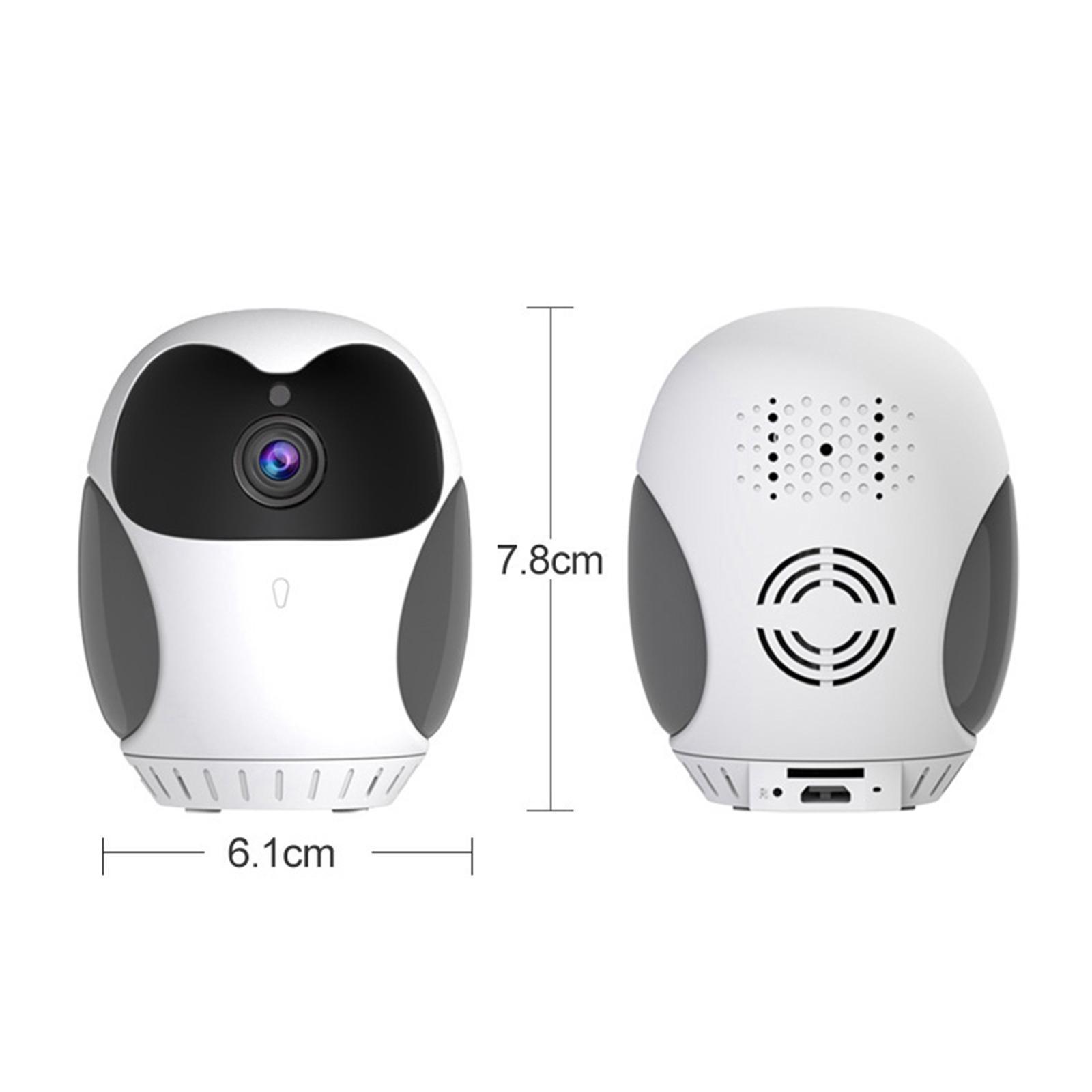 Smart Camera Security Cam 1080P WiFi for Nanny with Card Slot