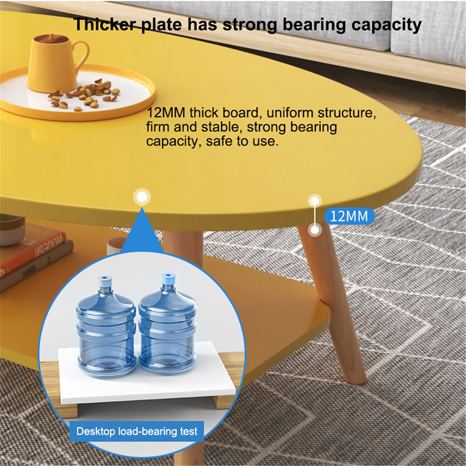 Bàn cà phê hiện đại phong cách Bắc Âu NORDIC MINIMALIST