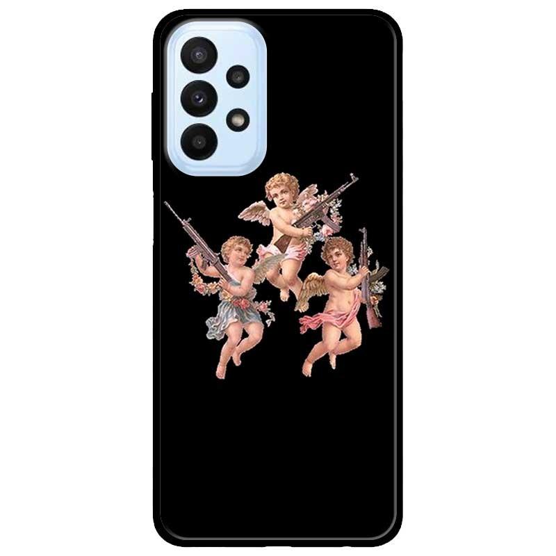 Ốp lưng dành cho Samsung A23 4G - A53 5G - A73 5G - Thiên Thần Đen