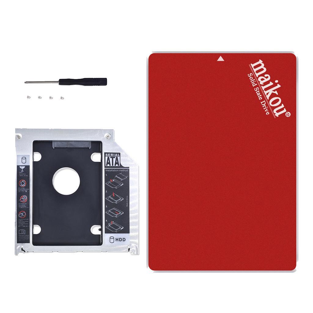 2.5'' 60G  SSD Internal Solid State Drive+9.5mm Optical Bay