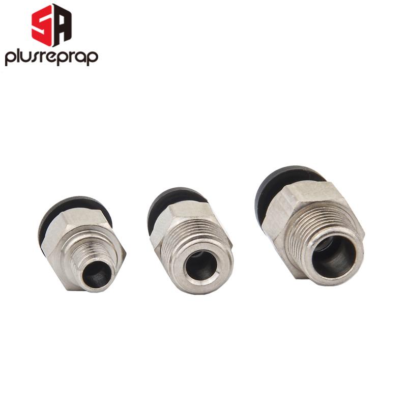 Khí Nén Kết Nối Máy Đùn Bowden Đầu J Hotend Cho OD 4Mm Hoặc 6Mm PTFE Ống Khớp Nối Nhanh J-Đầu Phụ Kiện 3D Máy In Các Bộ Phận