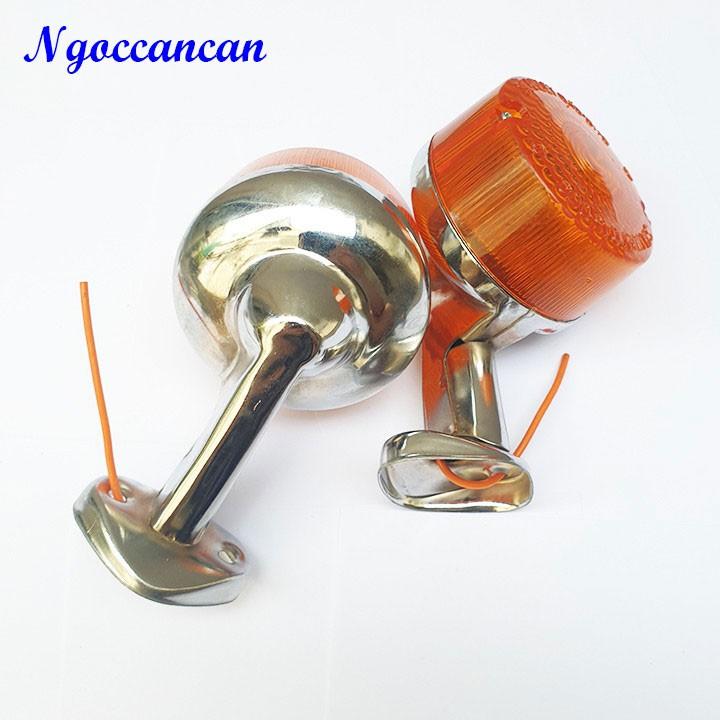Bộ 2 Đèn Xi Nhan Sau Xe Máy Cub 81 Loại Đẹp