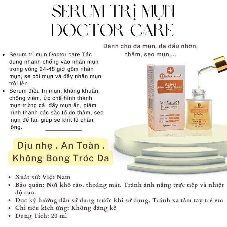 Serum giảm mụn trắng da Doctor Care 20 ml