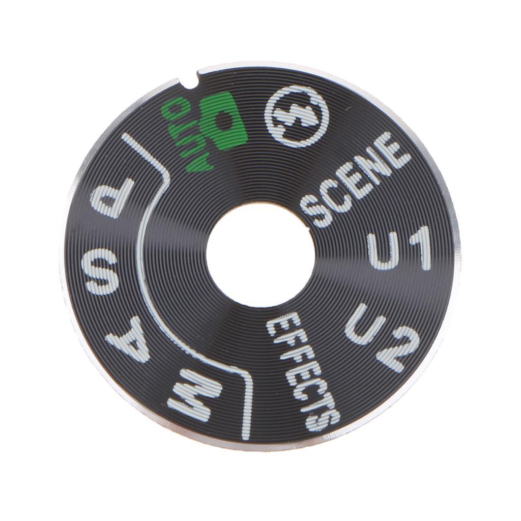 2-6pack Top Cover Function Dial Mode Interface Repair for Nikon D750 DSLR
