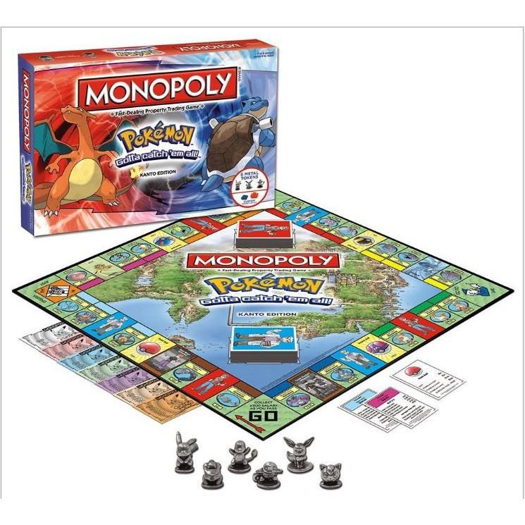 Cờ Tỷ Phú Monopoly Pokemon Kanto Edition